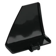 Technic Panel Curved and Bent Angled Left 5 x 4 x 3 #71, Black