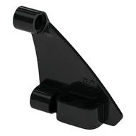 Technic Panel Triangle 5 x 4 Right, Black