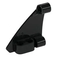 Technic Panel Triangle 5 x 4 Left, Black