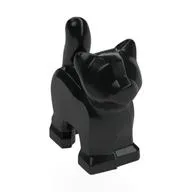 Animal, Cat, Kitten, Short Tail [Plain], Black