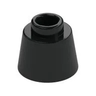 Cone 1.17 x 1.17 x 2/3 (Fez), Black