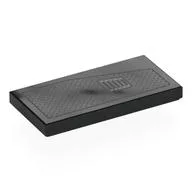 Tile 2 x 4 with Silver Grill, Vent Print, Black