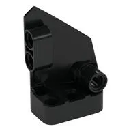 Technic Panel Fairing #1 Small Smooth Short, Side A, Black