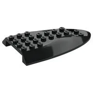 Aircraft Fuselage Curved Aft Section 6 x 10 Top, Black