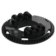 Technic Turntable Large Type 4 Top, 60 Tooth, Black