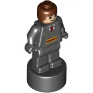Minifig Trophy Statuette, Hermione Granger Print, Black