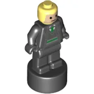 Minifig Trophy Statuette, Draco Malfoy Print, Black