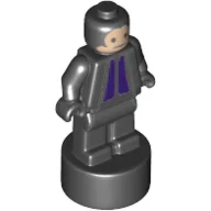 Minifig Trophy Statuette, Professor Snape Print, Black