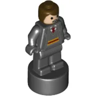 Minifig Trophy Statuette, Neville Longbottom Print, Black