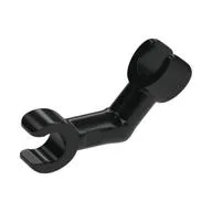 Arm Skeleton Bent with Clips at 90° [Vertical Grip], Black