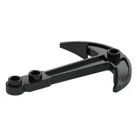 Boat, Anchor - Two Top Holes, Black