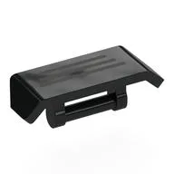 Spoiler 2 x 4 with Handle with Silver Stripes Print, Black
