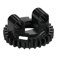 Technic Turntable Small Base, 28 Tooth, Black