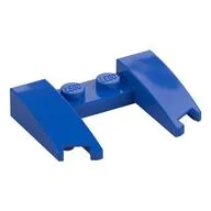 Brick Wedged, Curved 3 x 4 x 2/3 Cutout, Blue