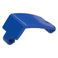 Technic Panel Curved and Bent 6 x 3, Blue