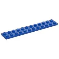 Plate 2 x 12, Blue