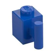 Brick Special 1 x 1 with Handle, Blue