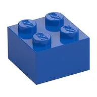 Brick 2 x 2, Blue