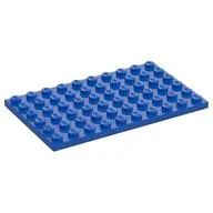 Plate 6 x 10, Blue