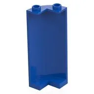 Cylinder Quarter 2 x 2 x 5 (Wall), Blue