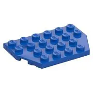 Wedge Plate 4 x 6 Cut Corners, Blue