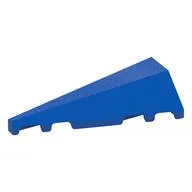 Brick Wedged, Sloped 2 x 5 Left, Blue