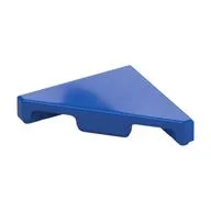 Tile 45° Cut 2 x 2 (Triangle), Blue