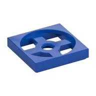 Turntable 2 x 2 Plate, Base, Blue