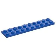 Plate 2 x 10, Blue