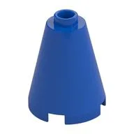 Cone 2 x 2 x 2, Open Stud, Blue