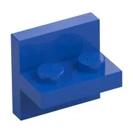 Bracket 2 x 2 with 1 x 2 Vertical Studs, Blue