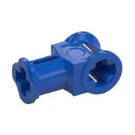 Technic Axle Connector with Axle Hole [Reinforced], Blue