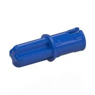 Technic Axle Pin with Friction Ridges Lengthwise, Blue