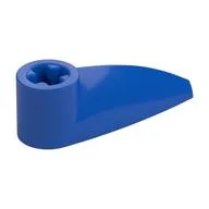 Technic Tooth 1 x 3 with Axle Hole [Hollow Underside], Blue