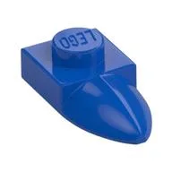 Plate Special 1 x 1 with Tooth, Blue