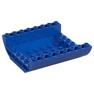 Brick Curved Inverted 8 x 8 x 2 Double, Blue