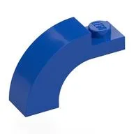 Brick Arch 1 x 3 x 1 2/3 Curved Top, Blue