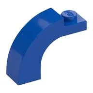 Brick Arch 1 x 3 x 2 Curved Top, Blue