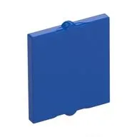 Glass for Window 1 x 2 x 2 Flat, Blue