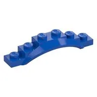 Wheel Arch, Mudguard, 1 1/2 x 6 x 1 [Arch Extended], Blue