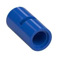 Technic Pin Connector Round [Slotted], Blue
