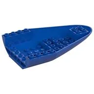 Aircraft Fuselage Curved Forward 8 x 12 x 2 Bottom, Blue