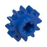 Technic Gear 12 Tooth with Axle Hole, Blue
