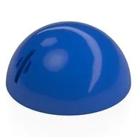 Technic Panel Dome 5 x 5 with Axle Holes, Blue
