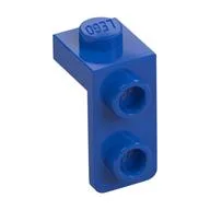 Bracket 1 x 1 - 1 x 2, Blue