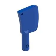 Equipment Cleaver, 2 Holes, Blue