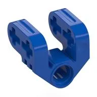 Technic Axle and Pin Connector Perpendicular Split, Blue