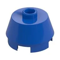 Brick Round 2 x 2 Truncated Cone, Blue