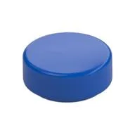Tile Round 1 x 1, Blue