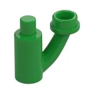 Plant, with Bar and Off-shoot with Stud, Bright Green